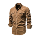 Camisa Masculina Manga Longa Casual