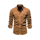 Camisa Masculina Manga Longa Casual