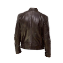 Jaqueta de Couro Masculina Racer