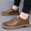 [PAGUE 1 LEVE 2] Tênis Masculino Italiano de Couro Legítimo + BRINDE